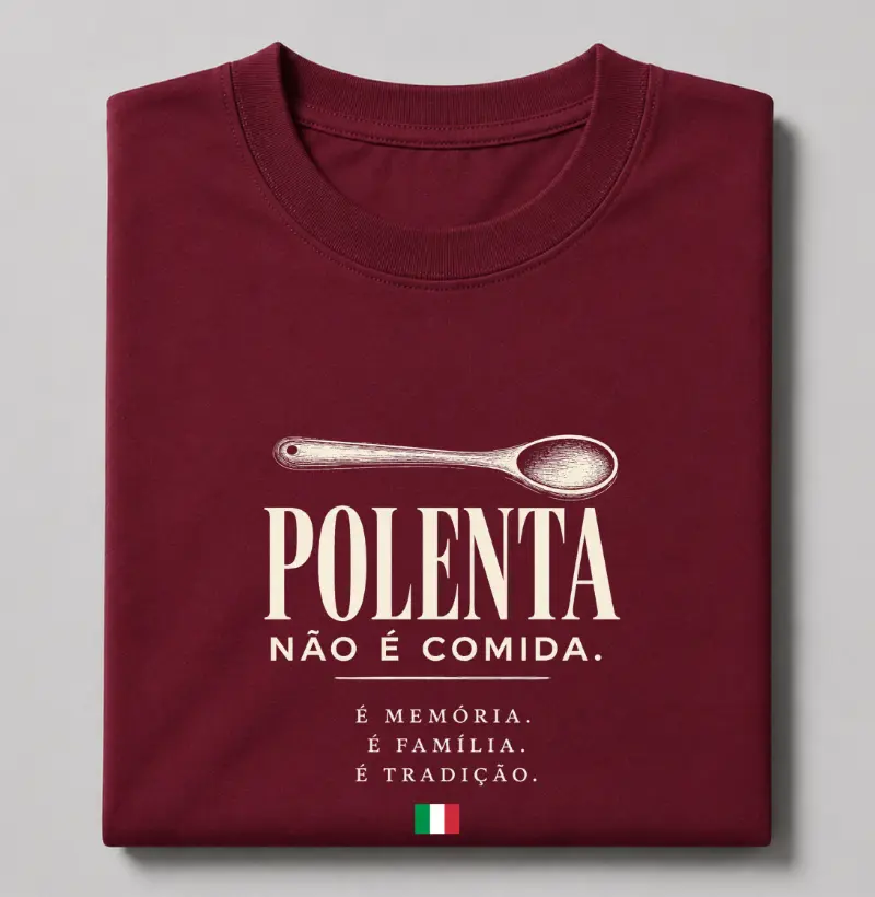 POLENTA NÃO É COMIDA