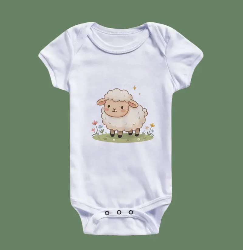 Body infantil - Ovelhinha