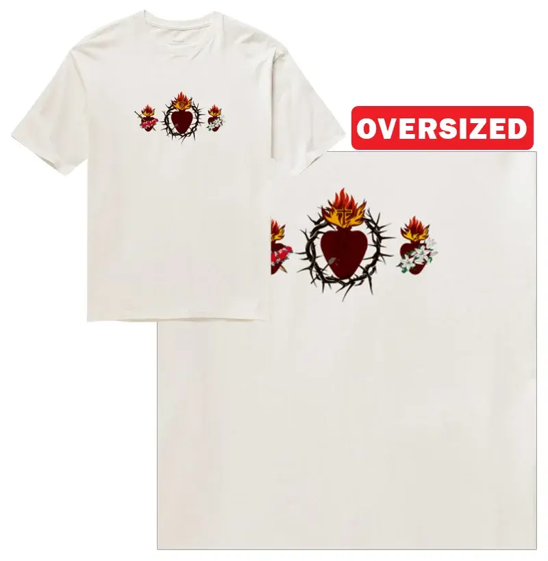 Sagrado Coração Maria, Jesus e José - Oversized