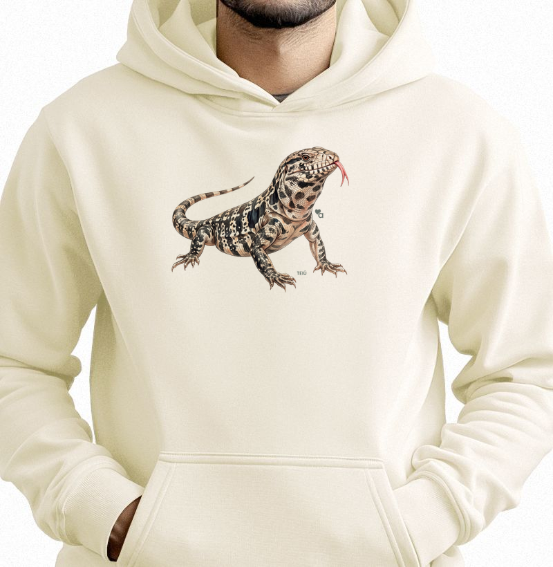 Répteis - Teiú - Moletom Hoodie