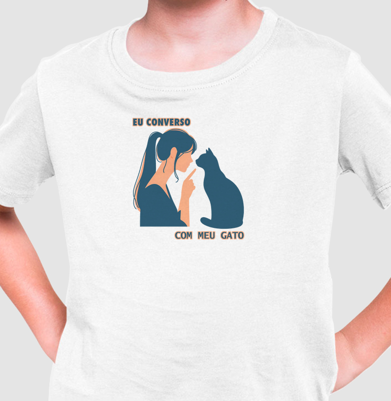EU CONVERSO COM MEU GATO FEM.