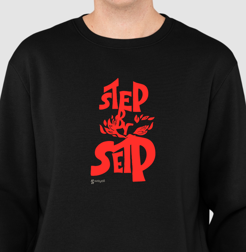 Suéter Moletom - Step by step