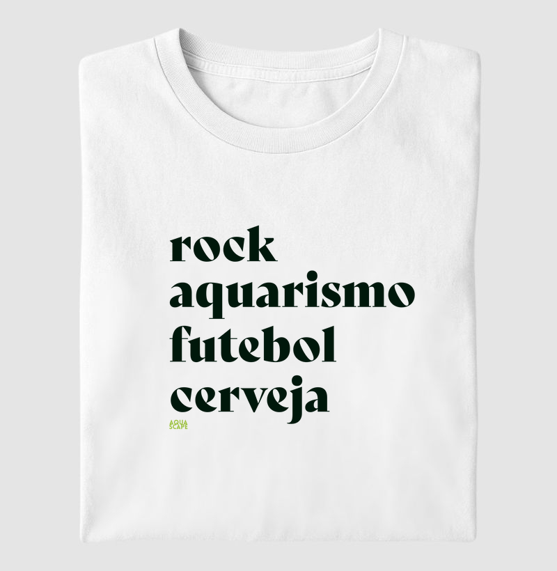 [4 PAIXÕES] Rock, Aquarismo, Futebol e Cerveja
