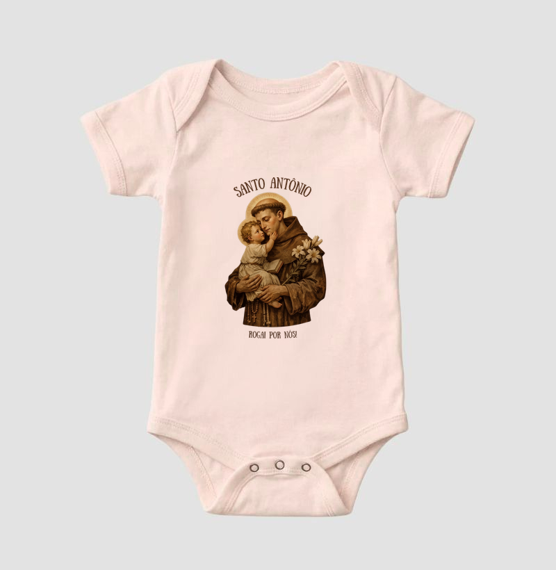 Body Infantil Santo Antônio Rogai Por Nós