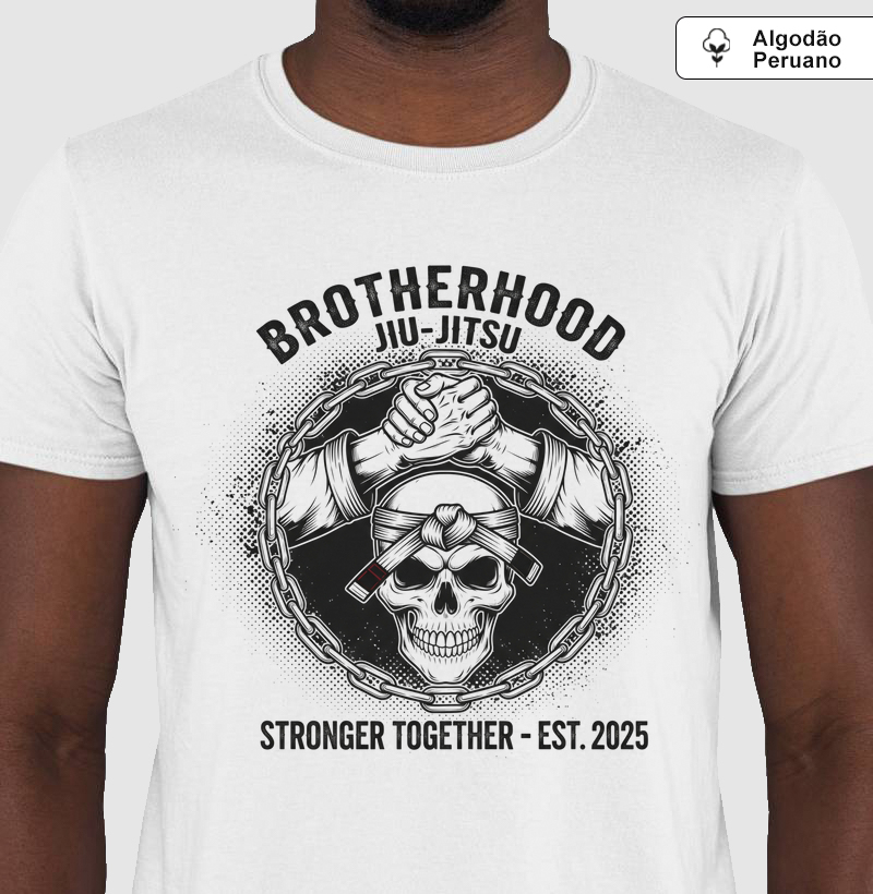 BROTHERHOOD - Jiu-Jitsu - Algodão Peruano