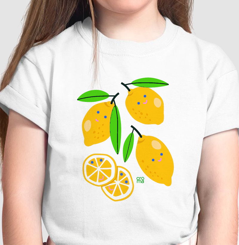 Camiseta Infantil Baby Limones