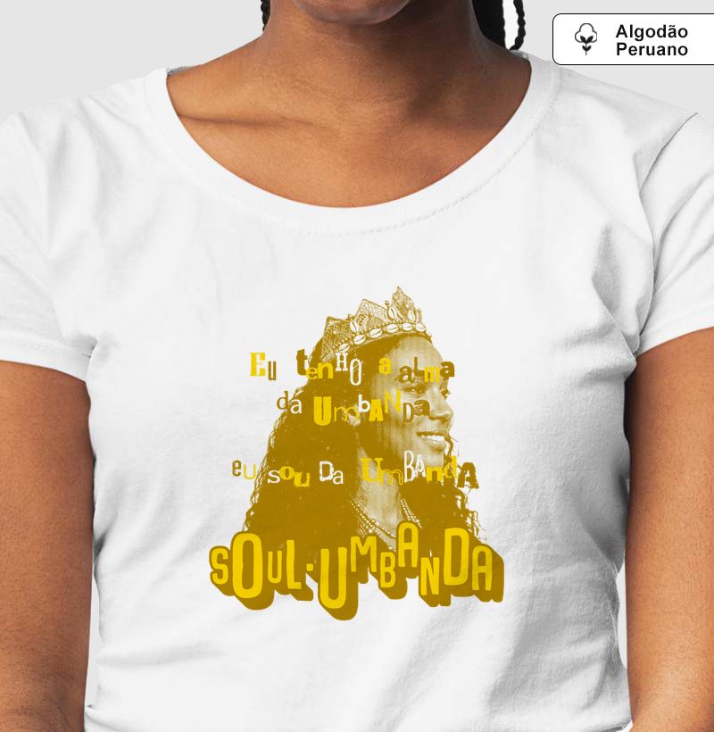 camiseta OXUM soulumbanda feminina