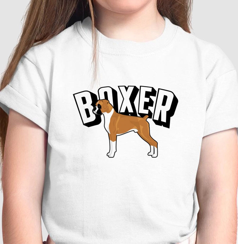 Camiseta Infantil Boxer