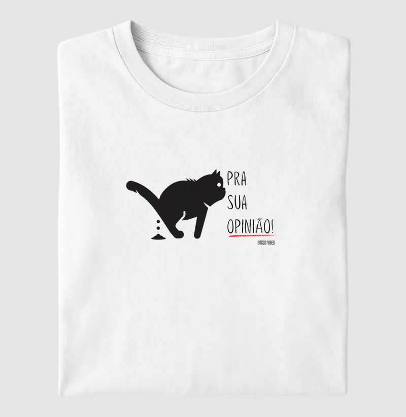 Cagando para sua opinião! (Gato)