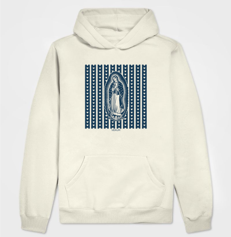 Guadalupe Heart - moletom hoodie - moda católica tradicional