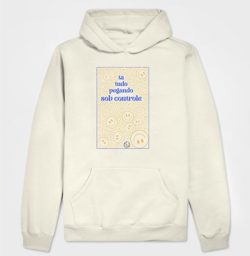 Hoodie moletom Ta tudo pegando sob controle - Smiles
