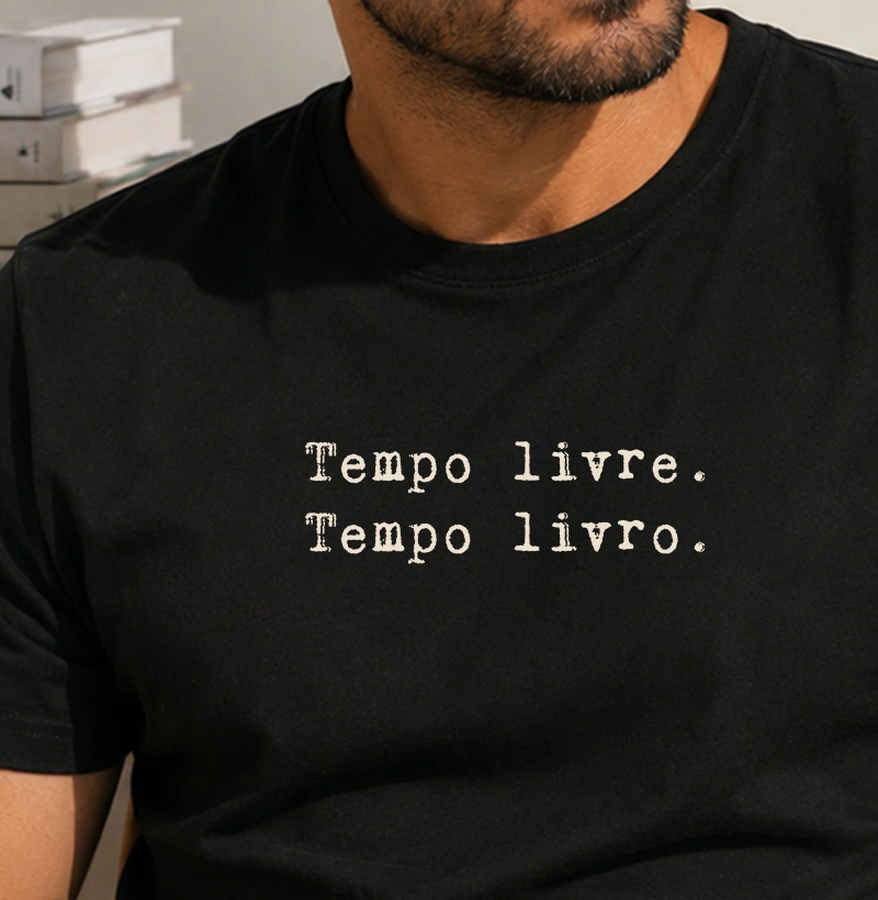 Tempo livre. Tempo livro.