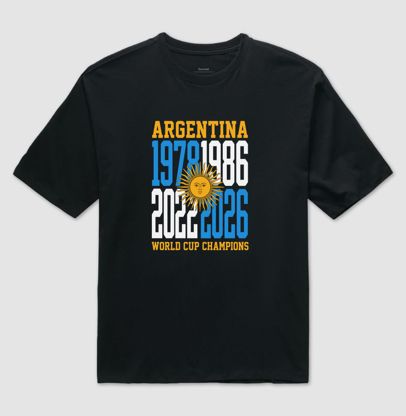 ARGENTINA 1978 - 2026 CAMPEONES