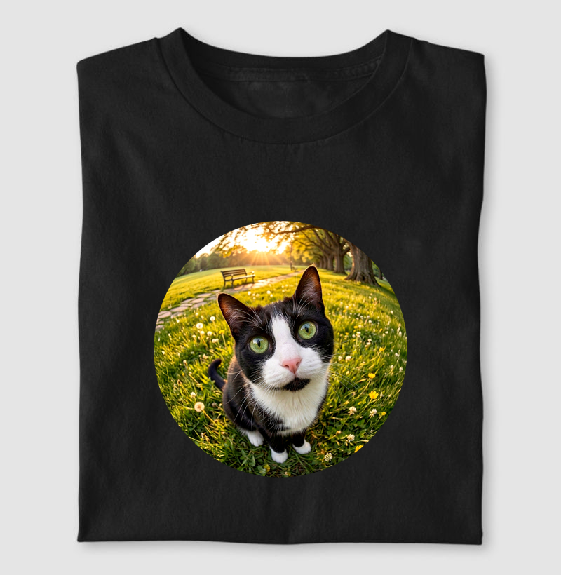 Gato Frajola de Olho em Você