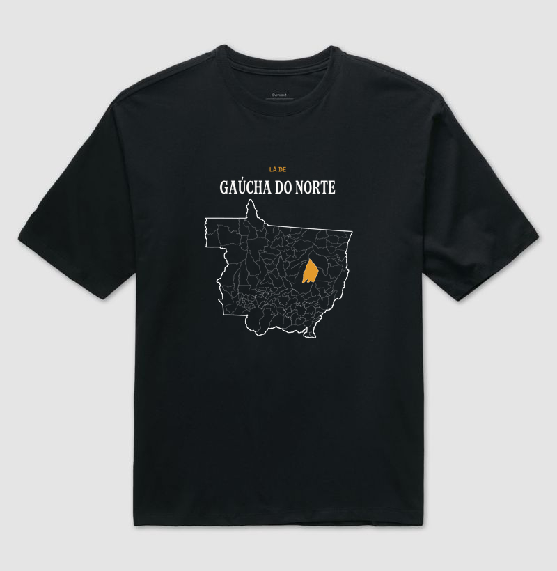 Gaúcha do Norte | Território MT - Camiseta Oversized