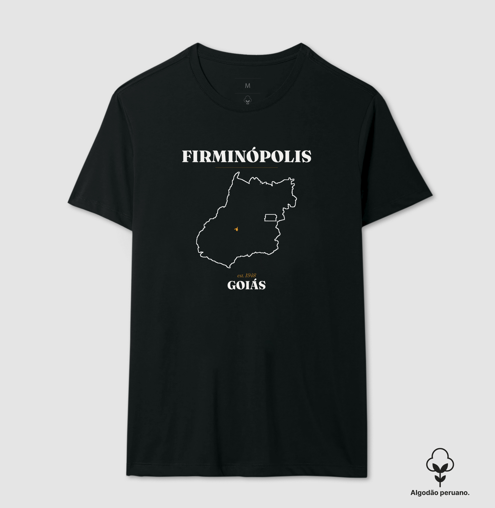 Firminópolis | Legado GO - Camiseta Algodão Peruano