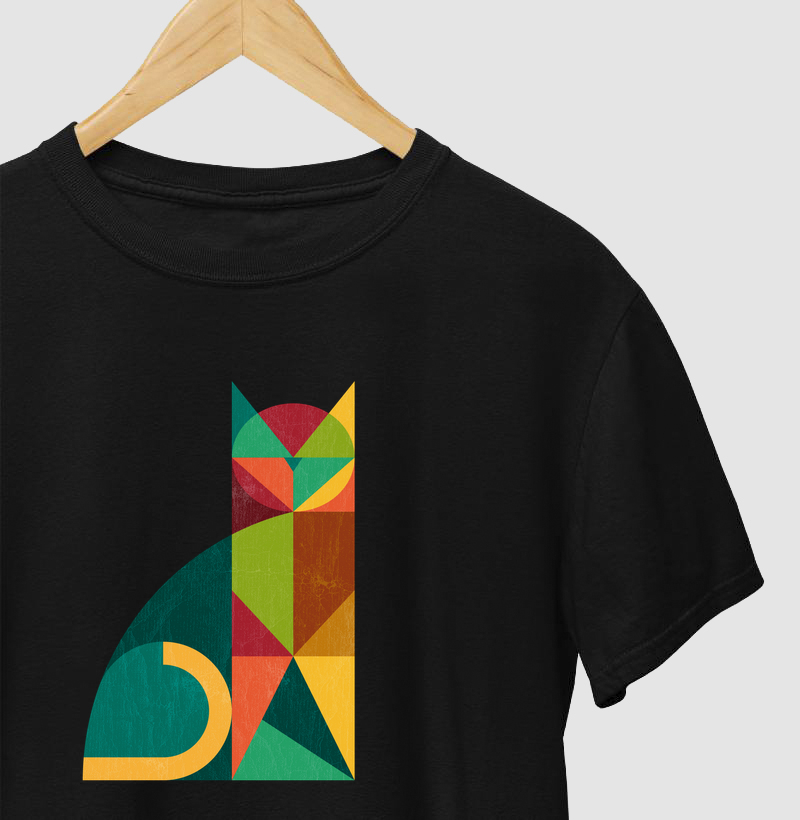 Camiseta Gatométrica - Camiseta