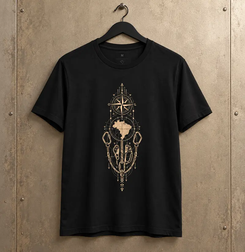 Rope Access Brasil Tattoo - Camiseta