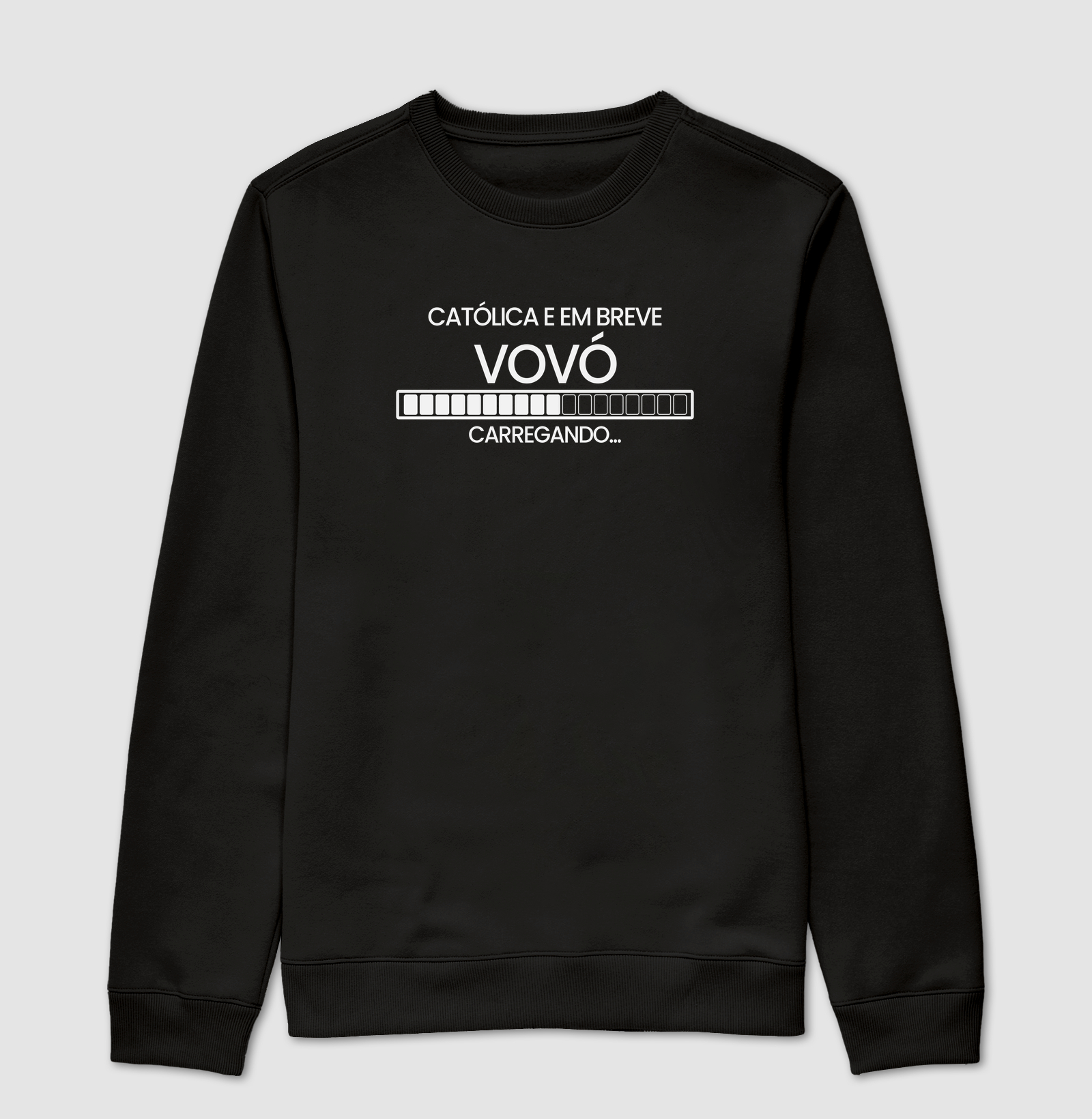 Católica e vovó carregando