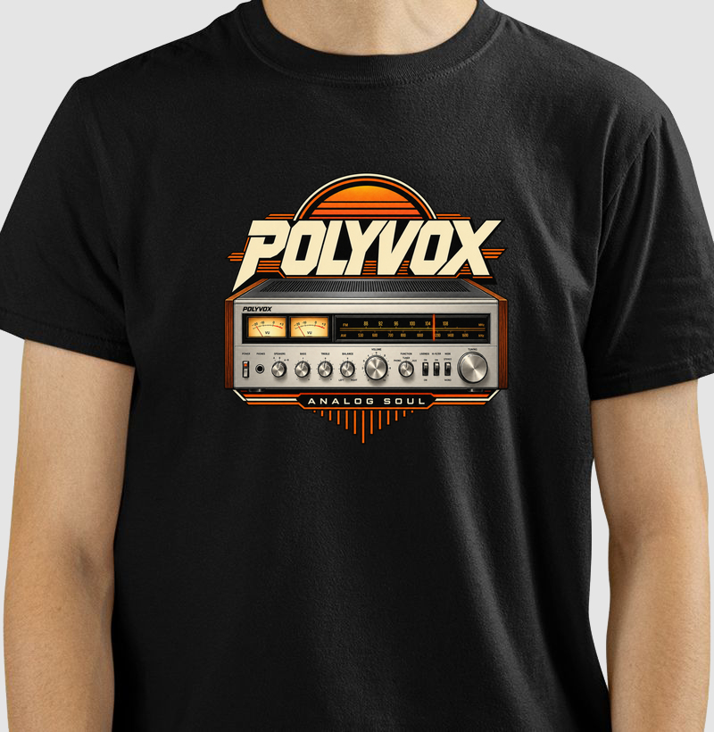 Camiseta Polyvox — Analog Soul | Slow Life - Camiseta