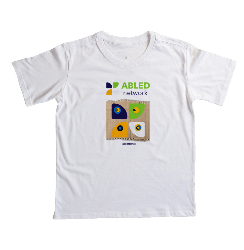 Abled Branca - Camiseta Infantil