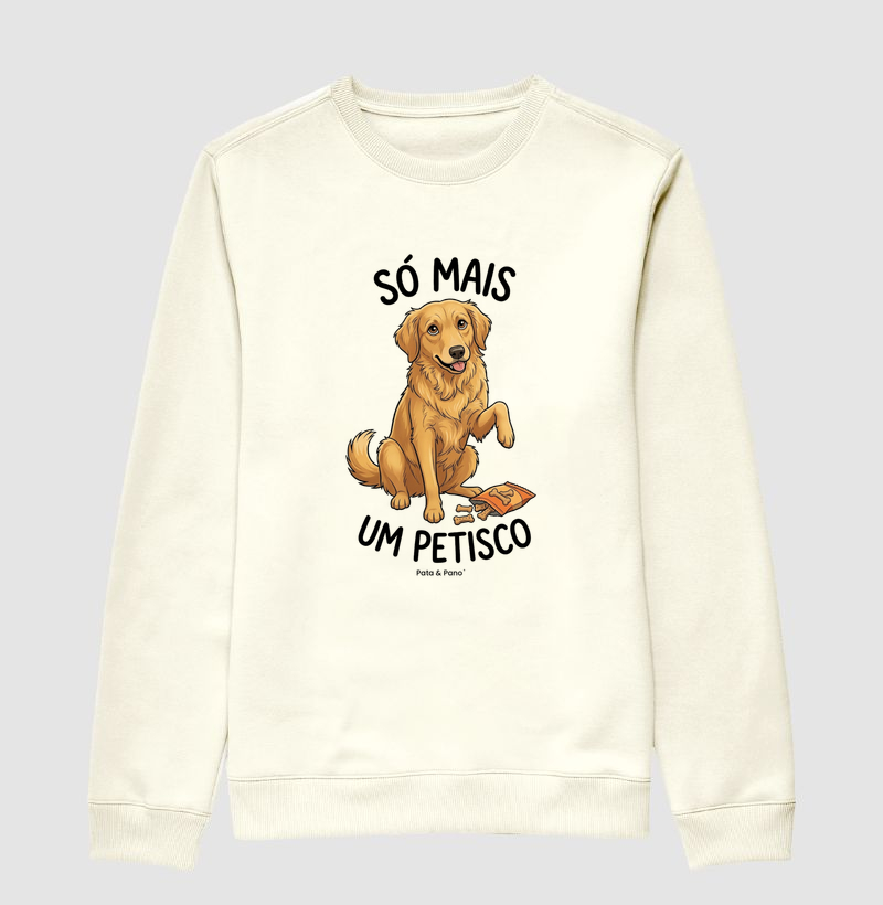 SUÉTER MOLETOM GOLDEN RETRIEVER PETISCO