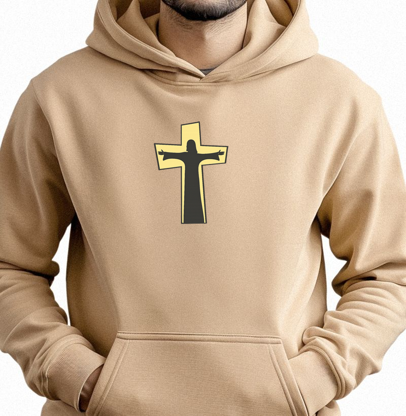 Hoodie Moletom Cruz de Jesus