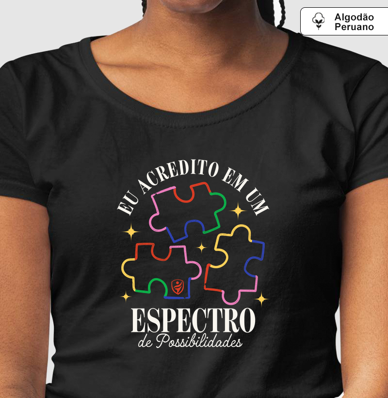 Eu acredito - Algodão Peruano