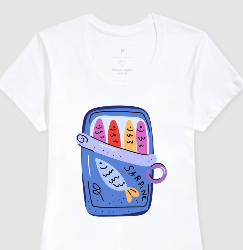 Camiseta Sardinha