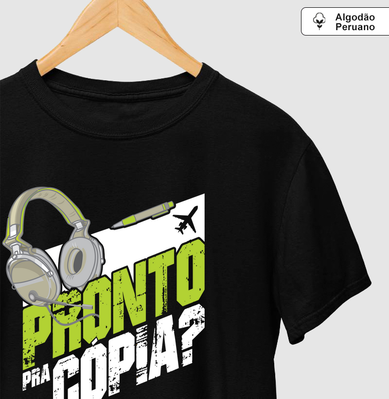 Camiseta Pronto pra cópia?