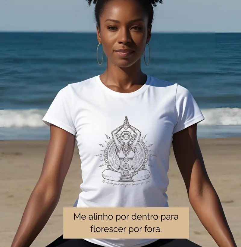 Me alinho por dentro para florescer por fora