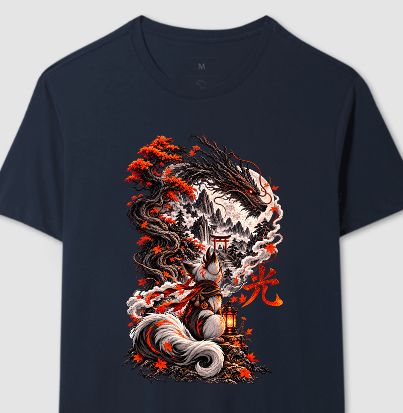 HIKARI - ATÉ ONDE A LUZ ALCANÇA - Camiseta