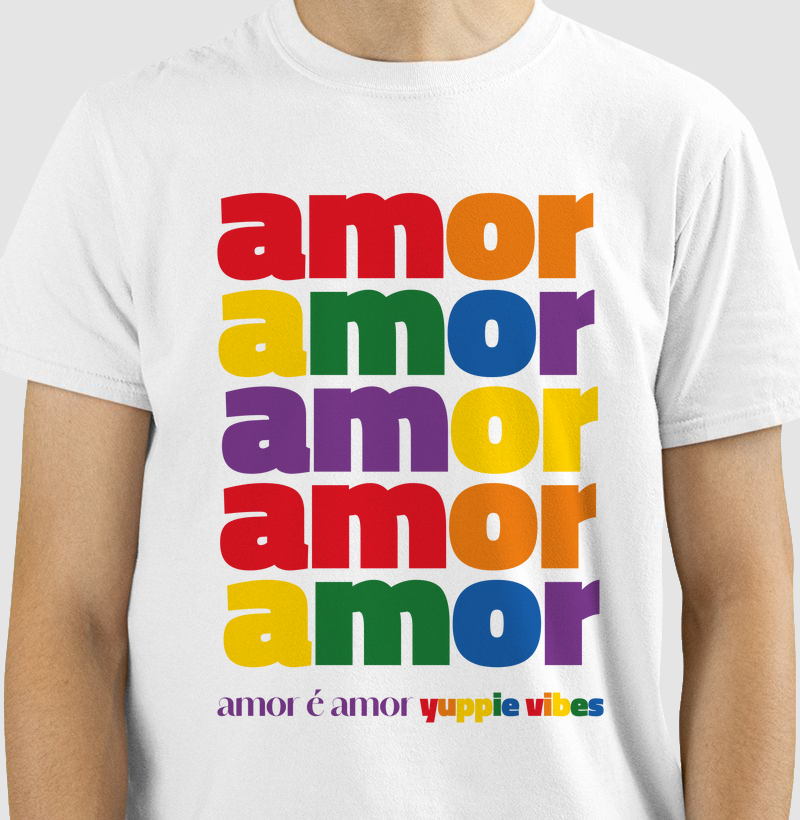 Camiseta - Amor é Amor