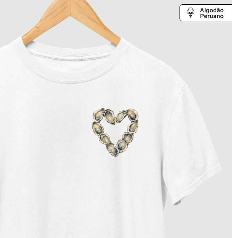 Camiseta Ostralovers mini - por Enfim