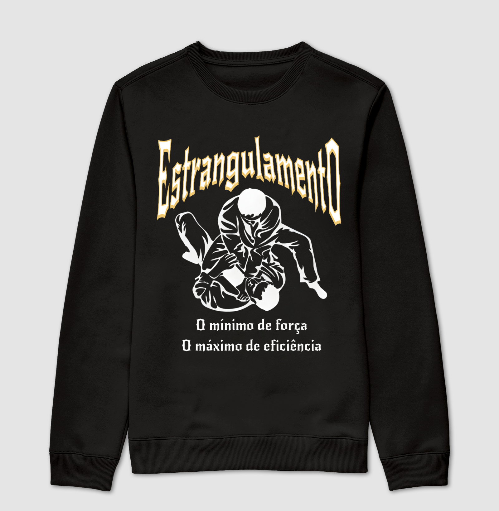 Suéter Moletom Estrangulamento