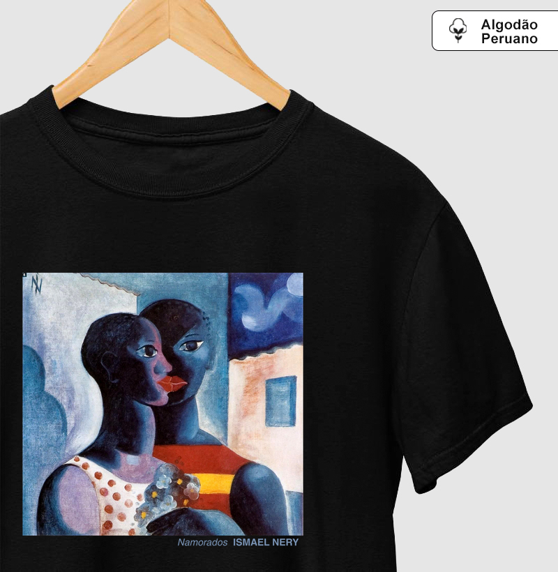 Namorados (1927) - Ismael Nery - Camiseta Algodão Peruano