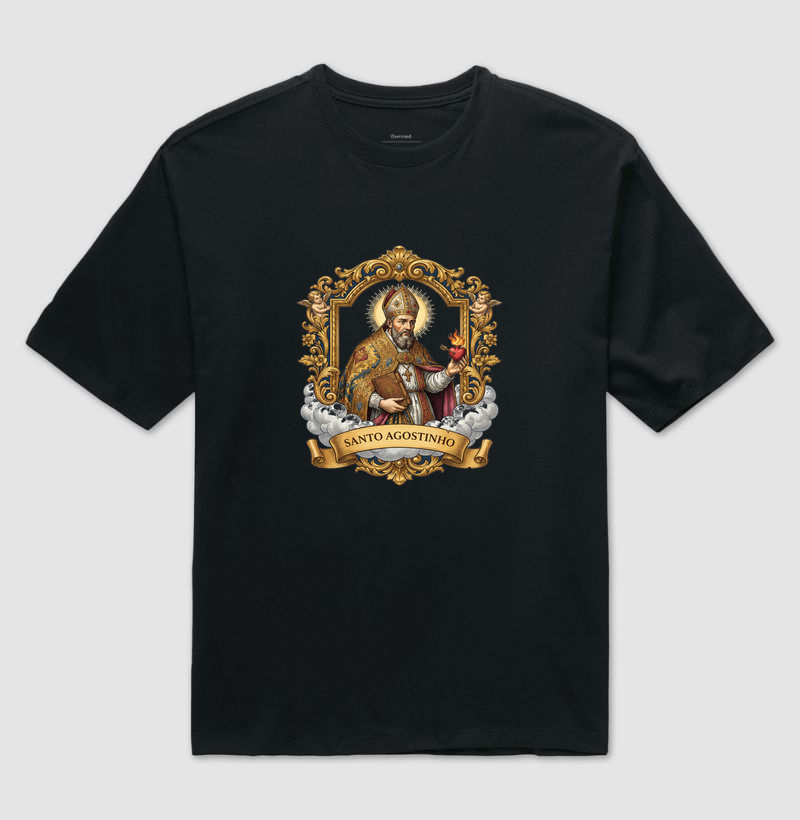 Santo Agostinho - Camiseta Oversized