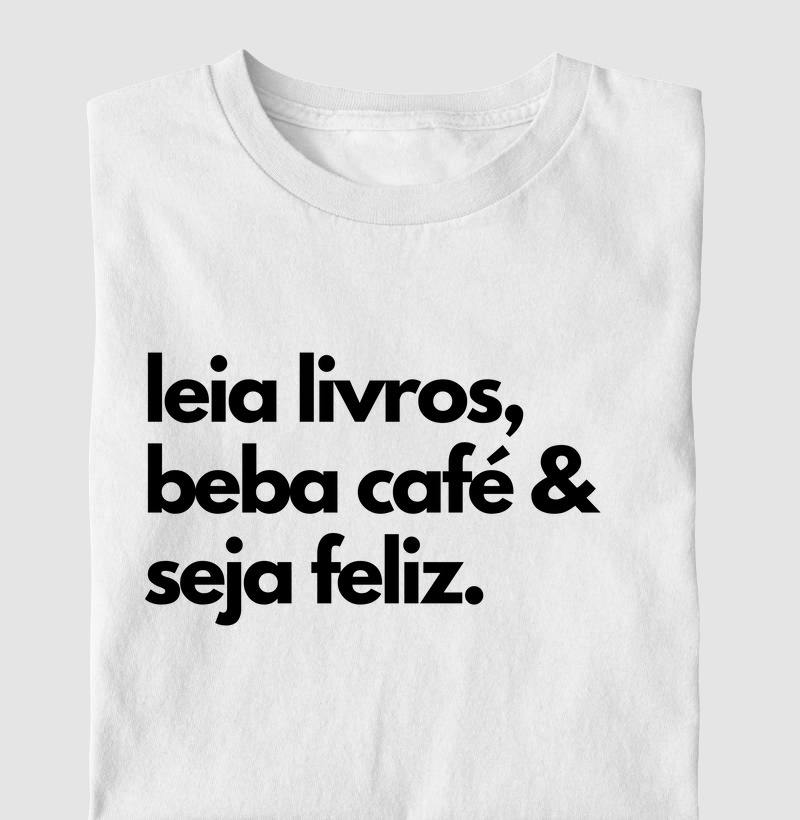 leia livros beba café