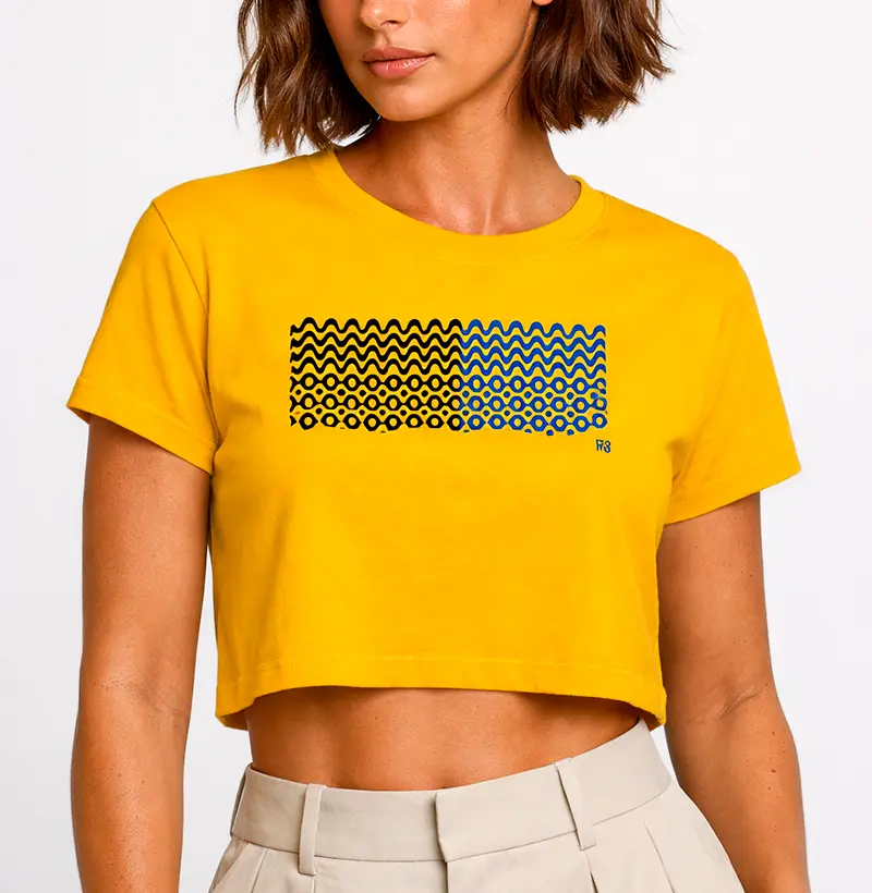 Camiseta Cropped Calçadão RJ II