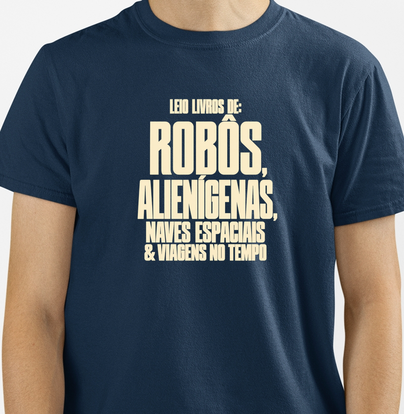 Leio livros de Robôs
