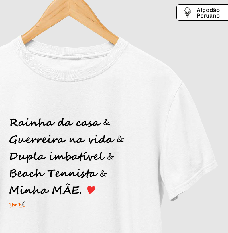 Minha mãe Beach Tennista