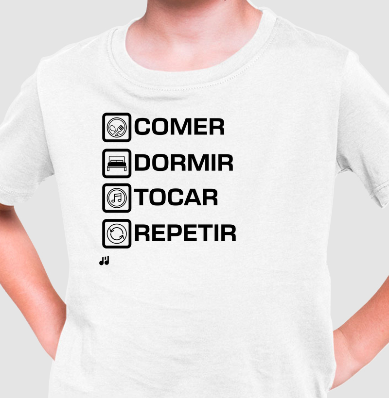 Comer Dormir Tocar Repetir