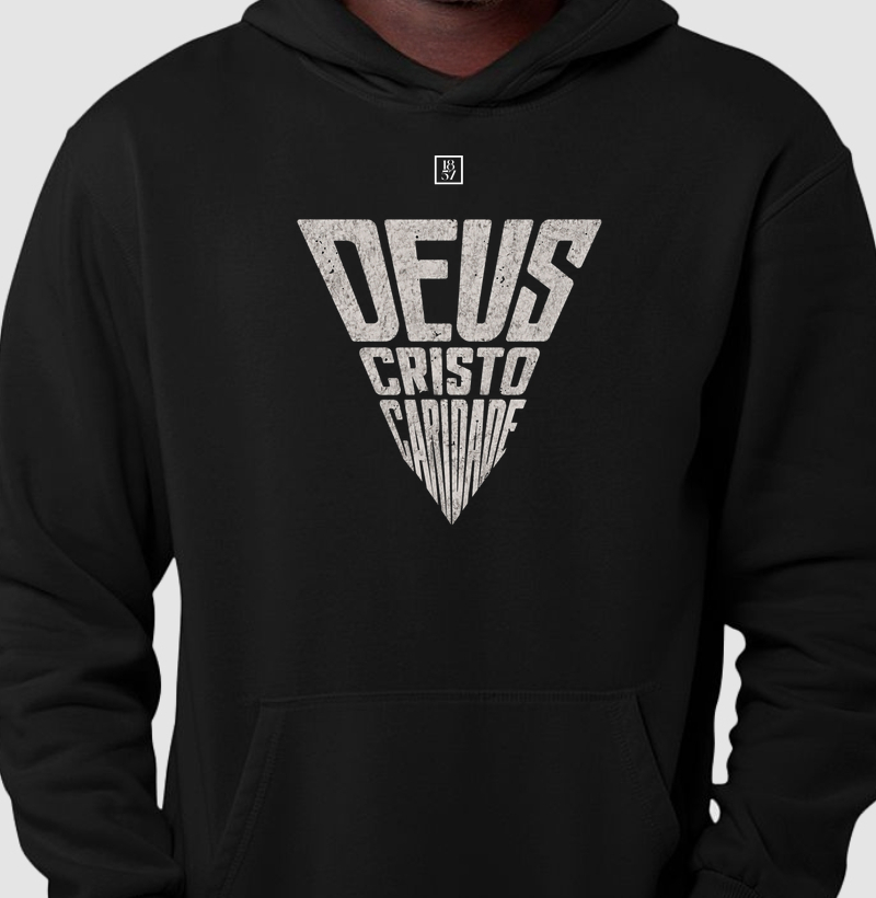 Camiseta Deus, Cristo e Caridade