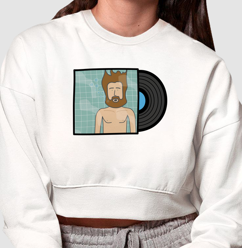 Cropped Moletom Inspiração Marcos Valle - Previsão do Tempo