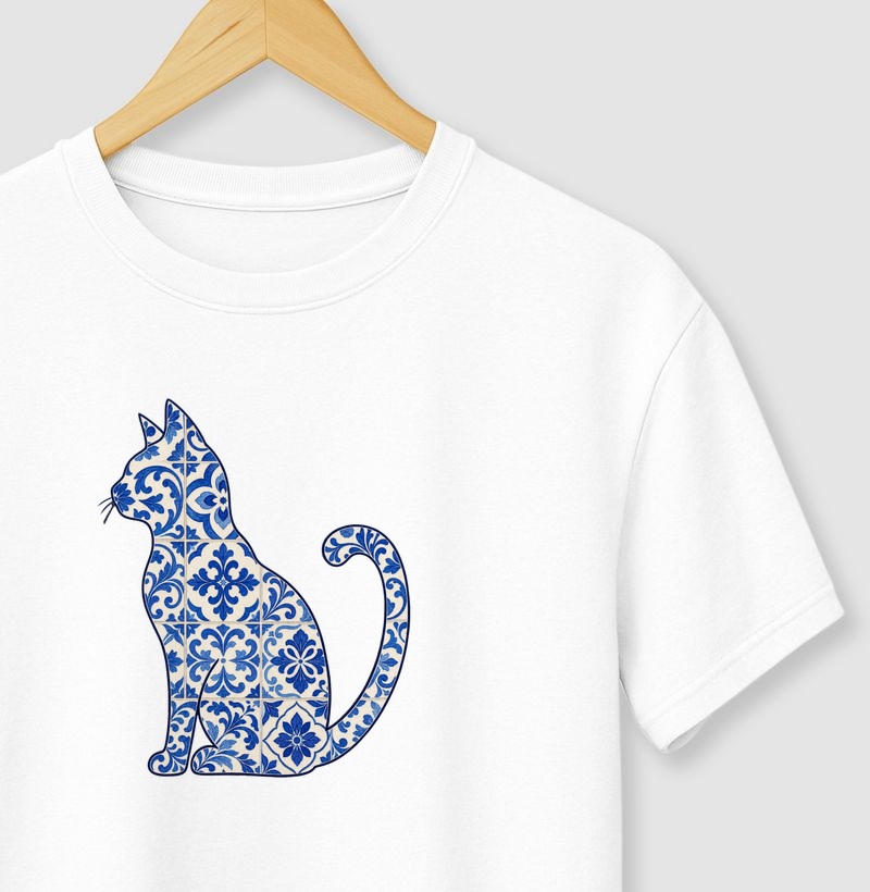Gato em Azulejo