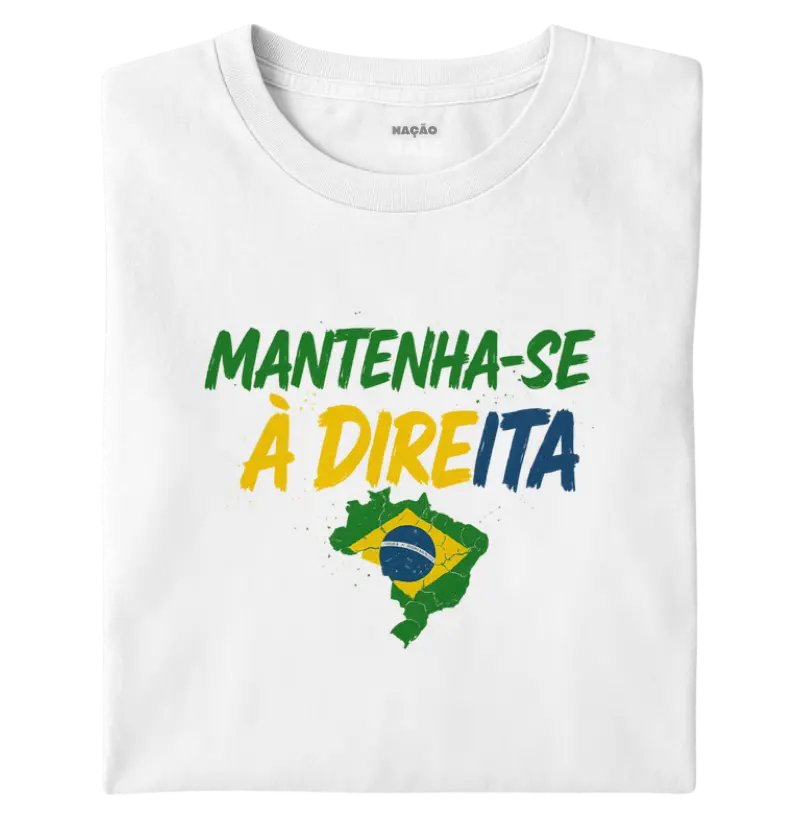 Mantenha-se a direita