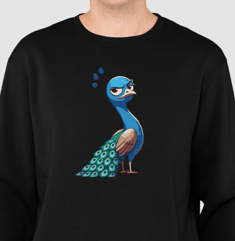 Suéter Moletom - Soberba - Pavão 