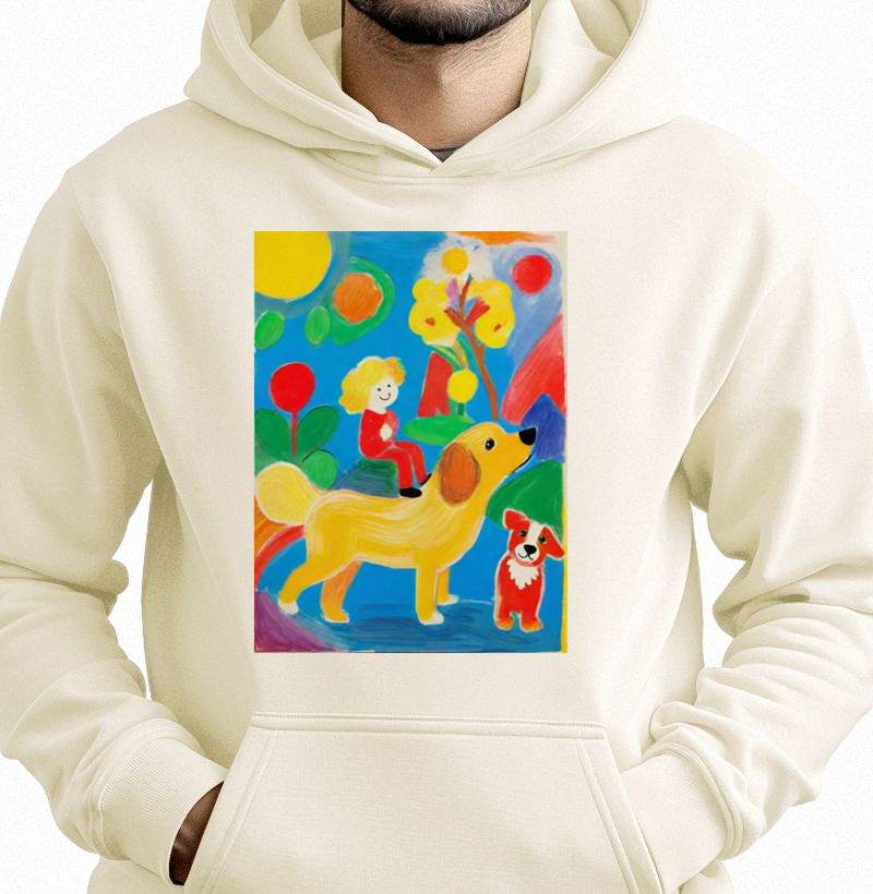 Desenho de criança Golden 