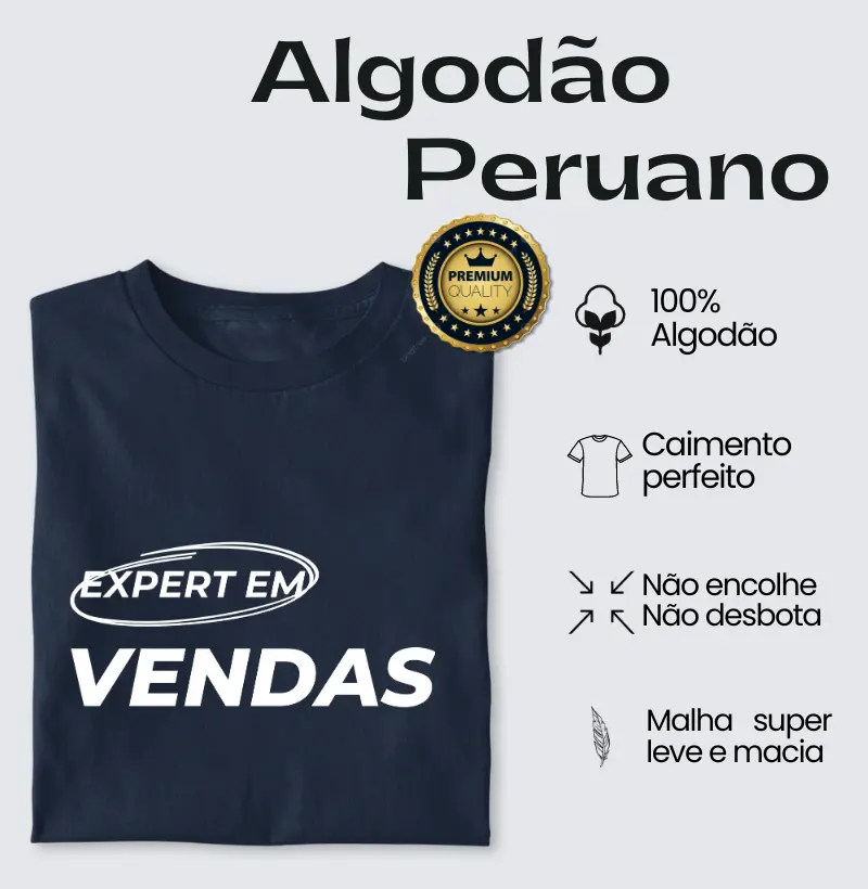 Expert em Vendas - Algodão Peruano