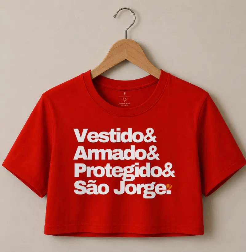 Vestido & Armado & Protegido & São Jorge